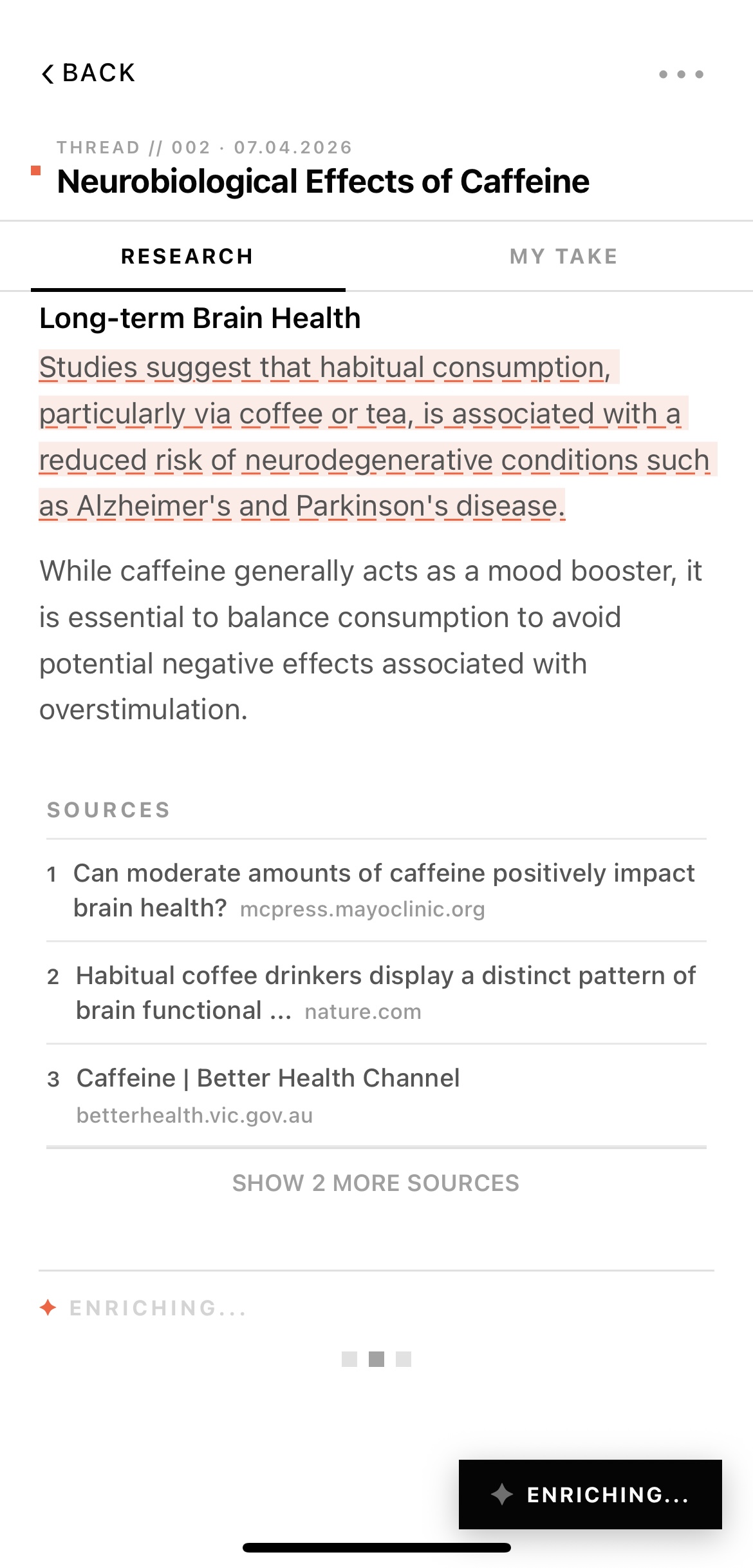 Enriching research with deeper context
